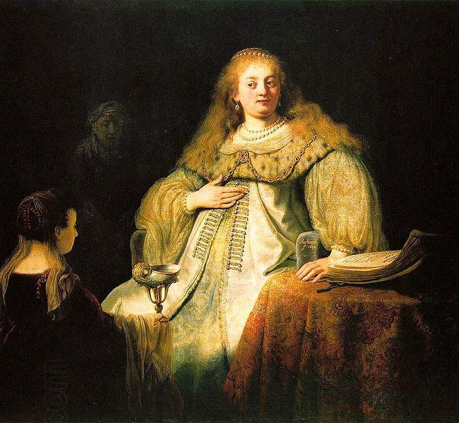 REMBRANDT Harmenszoon van Rijn Artemis China oil painting art